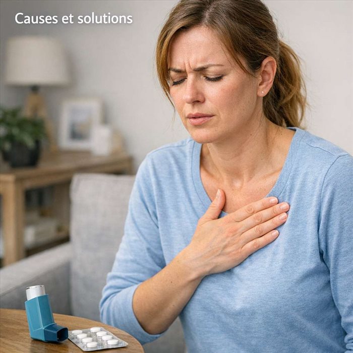 Pourquoi j’ai mal au sternum quand je respire ? Causes et solutions