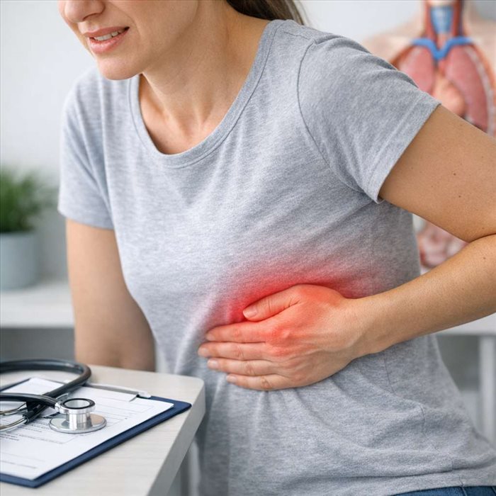 Douleur sous les côtes à droite : causes, symptômes et quand consulter