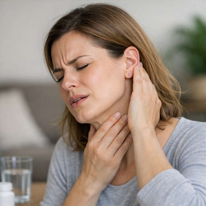 Mal à l’oreille en avalant : causes, symptômes et solutions