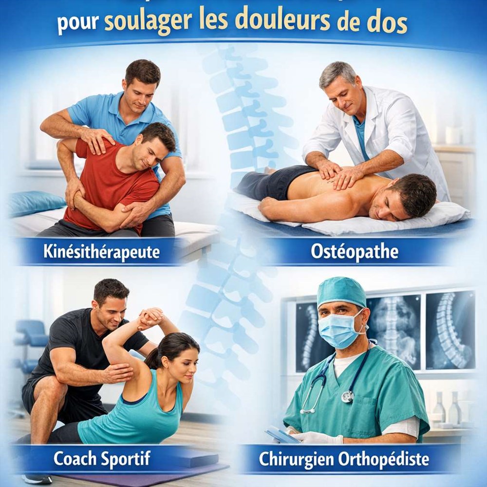 Le top des experts pour soulager les douleurs de dos